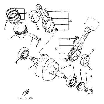 CRANKSHAFT PISTON