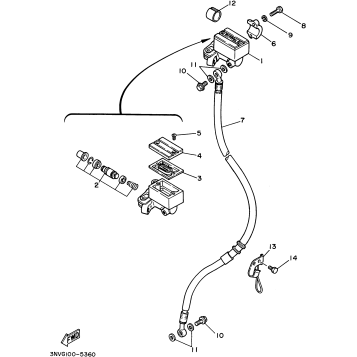 FRONT MASTER CYLINDER
