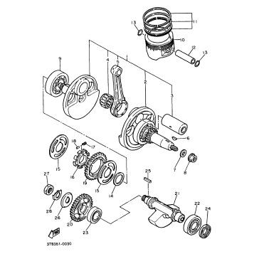CRANKSHAFT PISTON