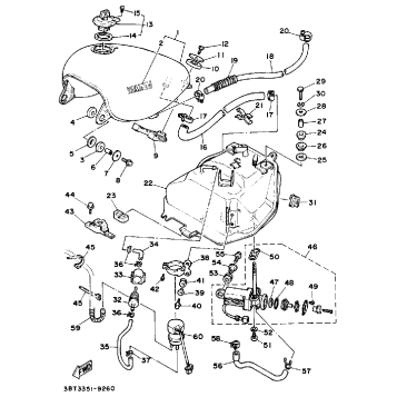 FUEL TANK CALIFORNIA MODEL ONLY