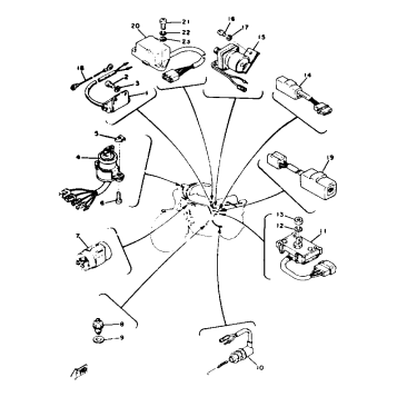 ELECTRICAL 2 XS650 E006501~ - F