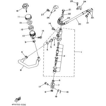 REAR MASTER CYLINDER