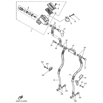 FRONT MASTER CYLINDER