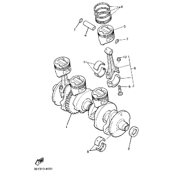 CRANKSHAFT PISTON