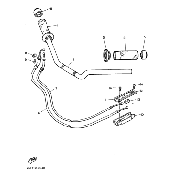 STEERING HANDLE CABLE