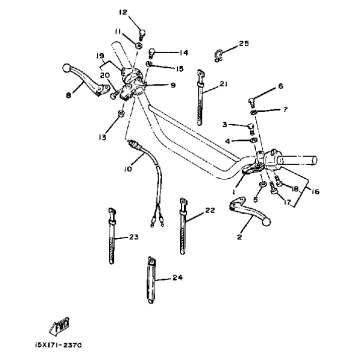 HANDLE SWITCH - LEVER XT200K - KC