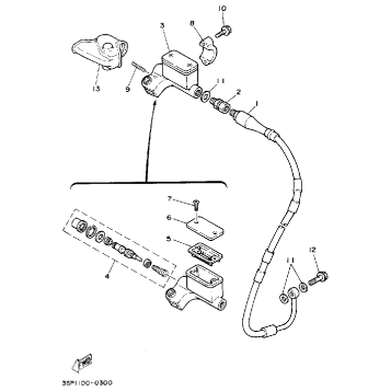FRONT MASTER CYLINDER