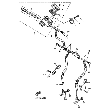 FRONT MASTER CYLINDER
