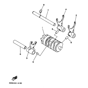 SHIFT CAM SHIFT FORK