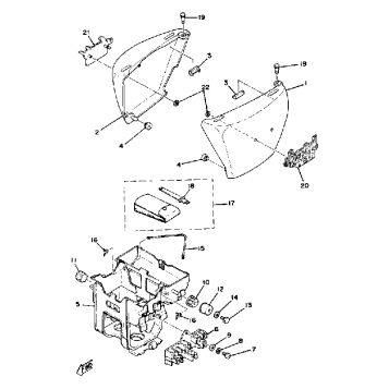 SIDE COVER - BATTERY BOX