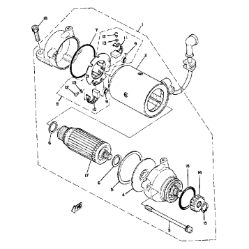 STARTER MOTOR
