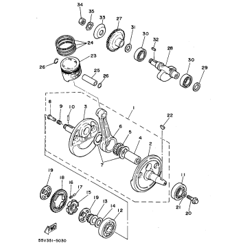 CRANKSHAFT - PISTON