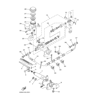 REAR MASTER CYLINDER