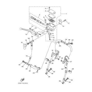FRONT MASTER CYLINDER