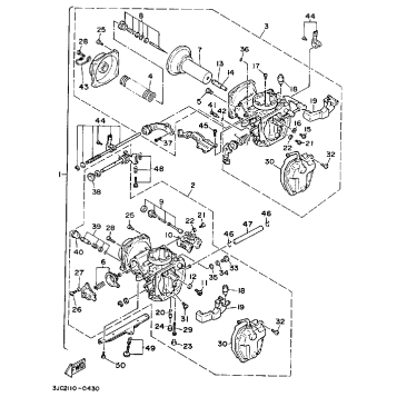 CARBRUETOR CALIFORNIA MODEL ONLY