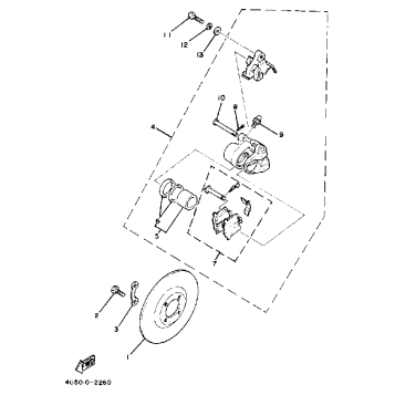 FRONT BRAKE - CALIPER