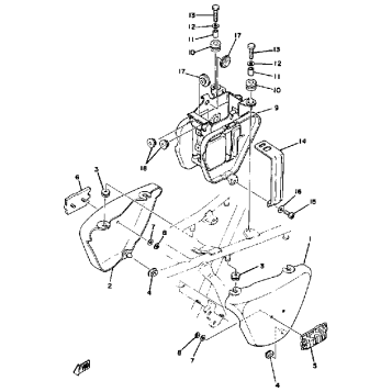 SIDE COVER - BATTERY BOX