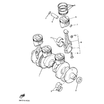 CRANKSHAFT PISTON