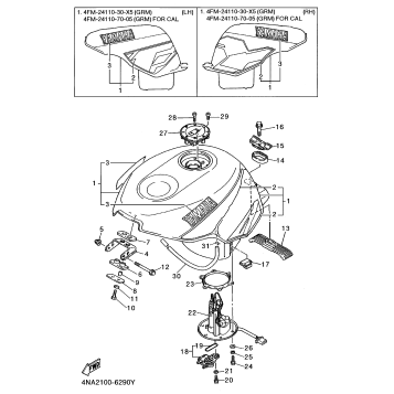 FUEL TANK NON CALIFORNIA