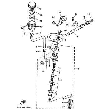 REAR MASTER CYLINDER
