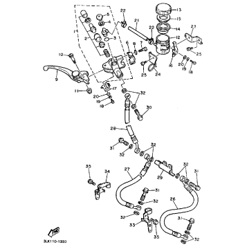 FRONT MASTER CYLINDER