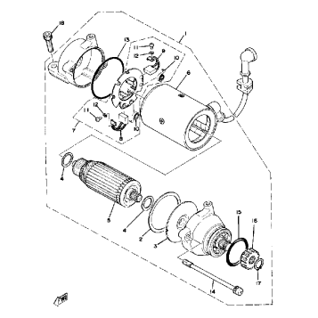 STARTING MOTOR