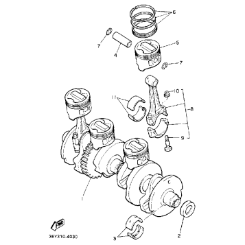 CRANKSHAFT PISTON