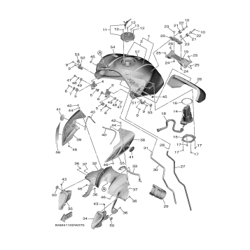 FUEL TANK 1 (FOR U49)