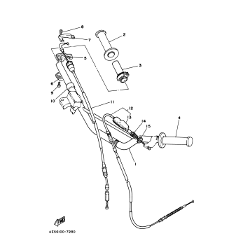 STEERING HANDLE CABLE
