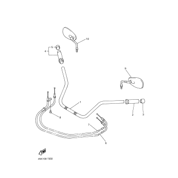 STEERING HANDLE CABLE