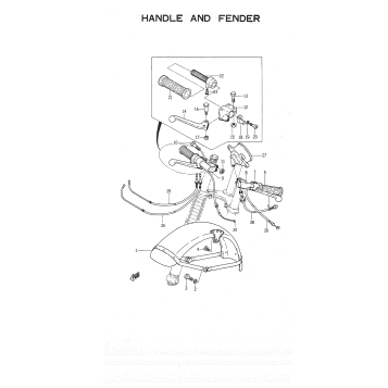 HANDLE AND FENDER