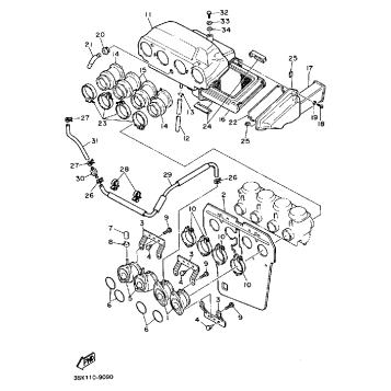 AIR FILTER NON CALIFORNIA MODEL