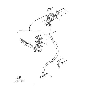 FRONT MASTER CYLINDER
