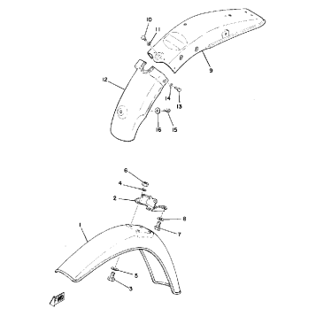 FRONT FENDER REAR FENDER
