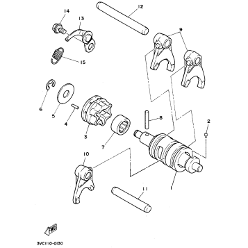 SHIFT CAM - SHIFT FORK