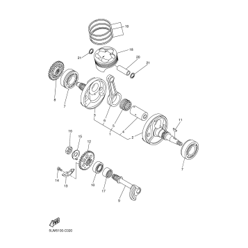 CRANKSHAFT PISTON