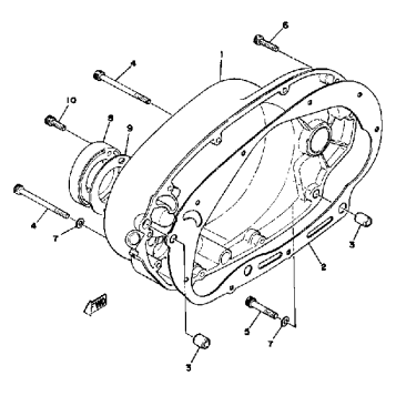 CRANKCASE COVER RIGHT