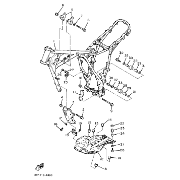 FRAME (CALIFORNIA MODEL ONLY)