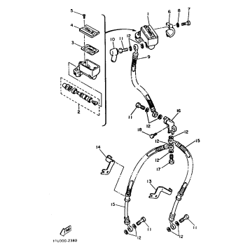 FRONT MASTER CYLINDER