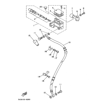 FRONT MASTER CYLINDER