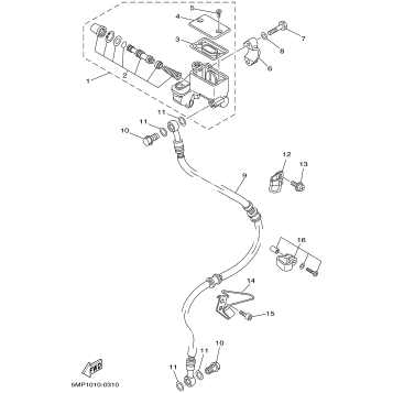FRONT MASTER CYLINDER