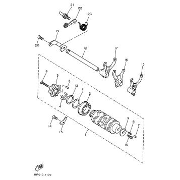 SHIFT CAM SHIFT FORK