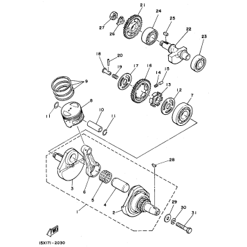 CRANKSHAFT PISTON