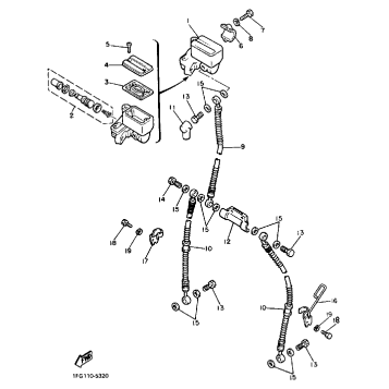 FRONT MASTER CYLINDER