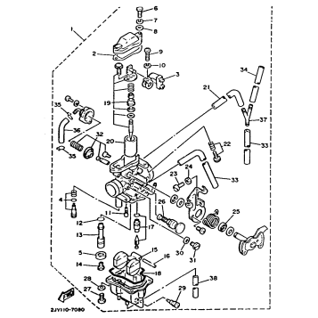 CARBURETOR NON CALIFORNIA MODEL
