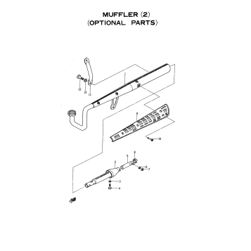 MUFFLER (2) (OPTIONAL PARTS)