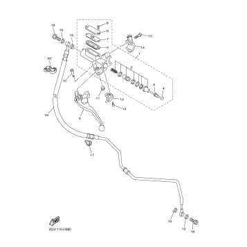 FRONT MASTER CYLINDER 2
