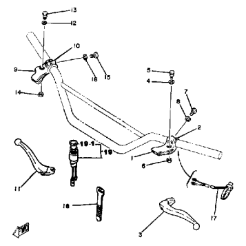 HANDLE SWITCH - LEVER