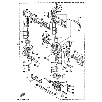 CARBURETOR (NON-CALIFORNIA MODEL)