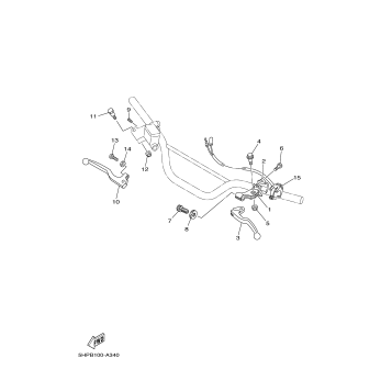 HANDLE SWITCH LEVER LR
